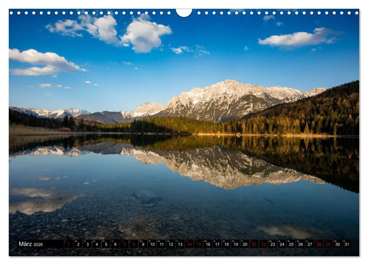 Bild: 9783457488027 | Seen im Werdenfelser Land (Wandkalender 2026 DIN A3 quer), CALVENDO...