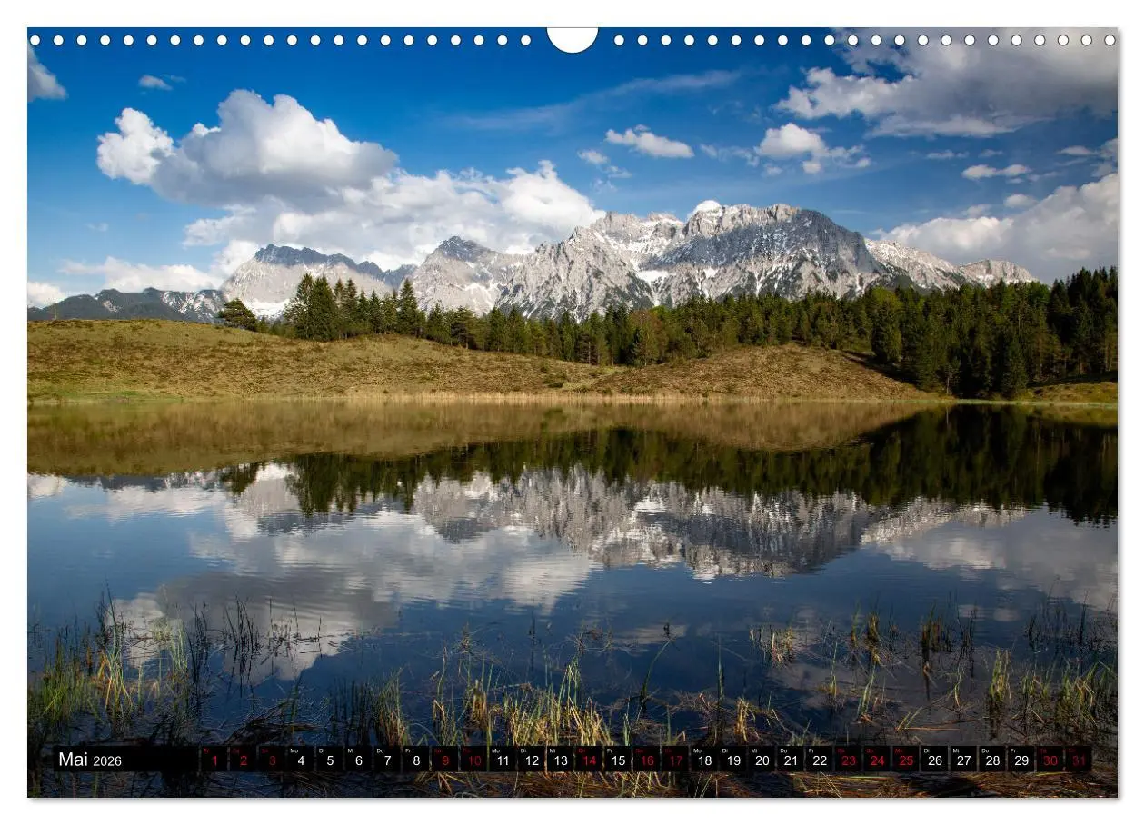 Bild: 9783457488027 | Seen im Werdenfelser Land (Wandkalender 2026 DIN A3 quer), CALVENDO...