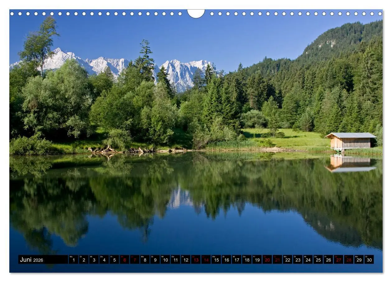 Bild: 9783457488027 | Seen im Werdenfelser Land (Wandkalender 2026 DIN A3 quer), CALVENDO...