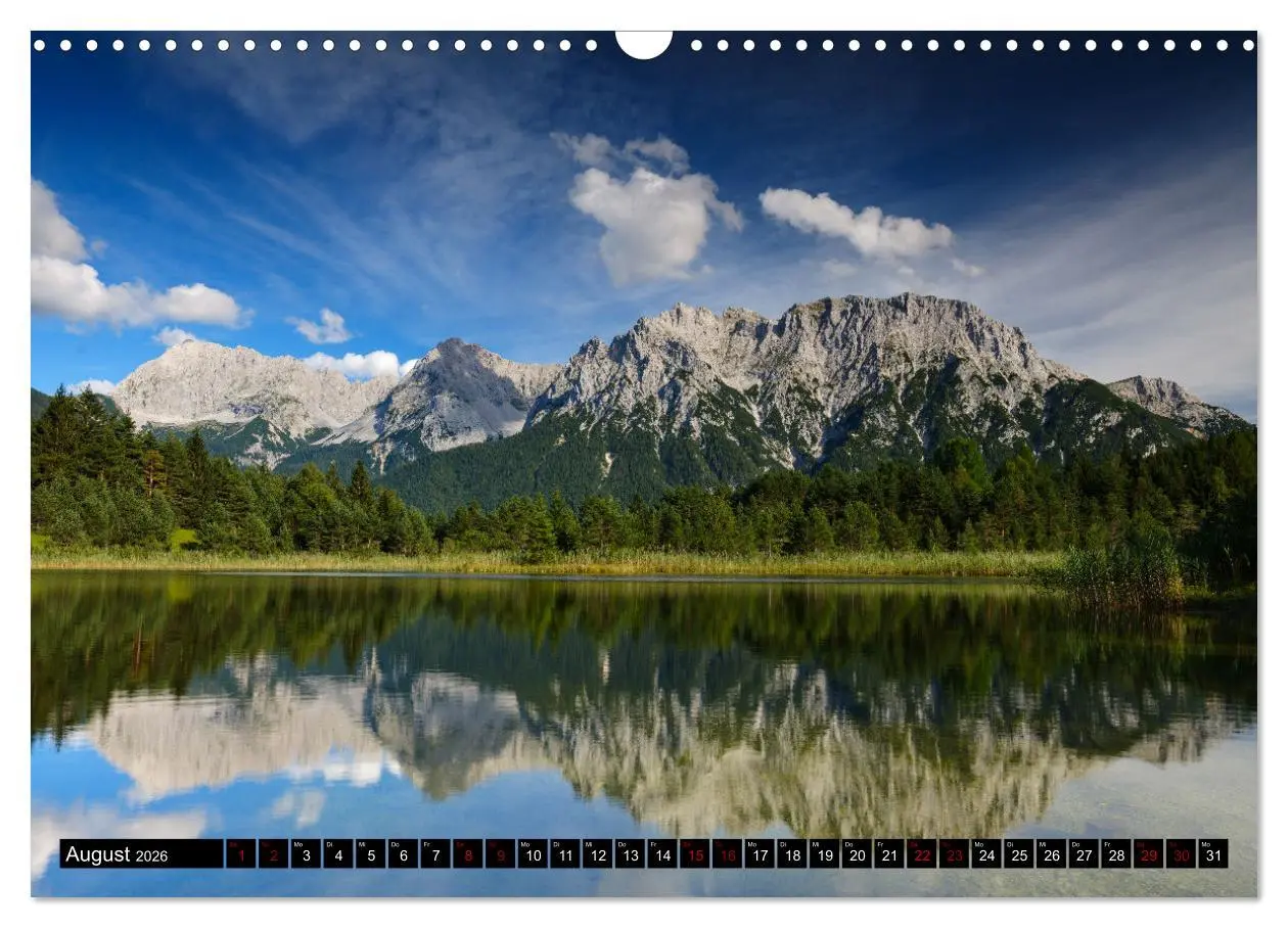 Bild: 9783457488027 | Seen im Werdenfelser Land (Wandkalender 2026 DIN A3 quer), CALVENDO...