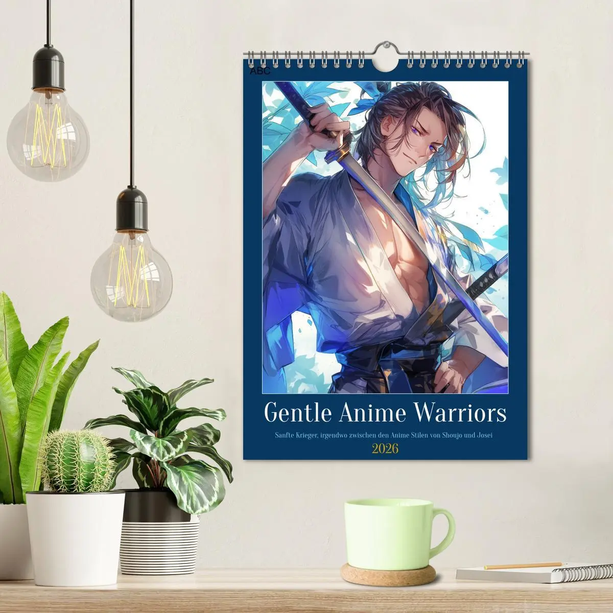Bild: 9783516268027 | Gentle Anime Warriors (Wandkalender 2026 DIN A4 hoch), CALVENDO...