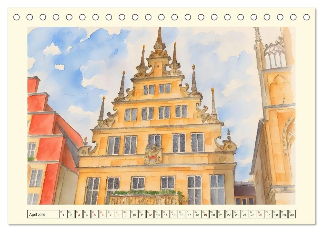Bild: 9783516718027 | Liebenswerte Stadt Münster (Tischkalender 2026 DIN A5 quer),...