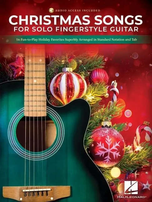 Cover: 196288158127 | Christmas Songs for Solo Fingerstyle Guitar: 16 Fun-To-Play Holiday...
