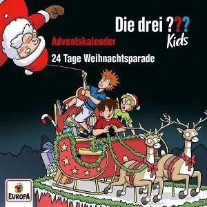 Cover: 198028408127 | Die drei ??? Kids Adventskalender - 24 Tage Weihnachtsparade | Kids