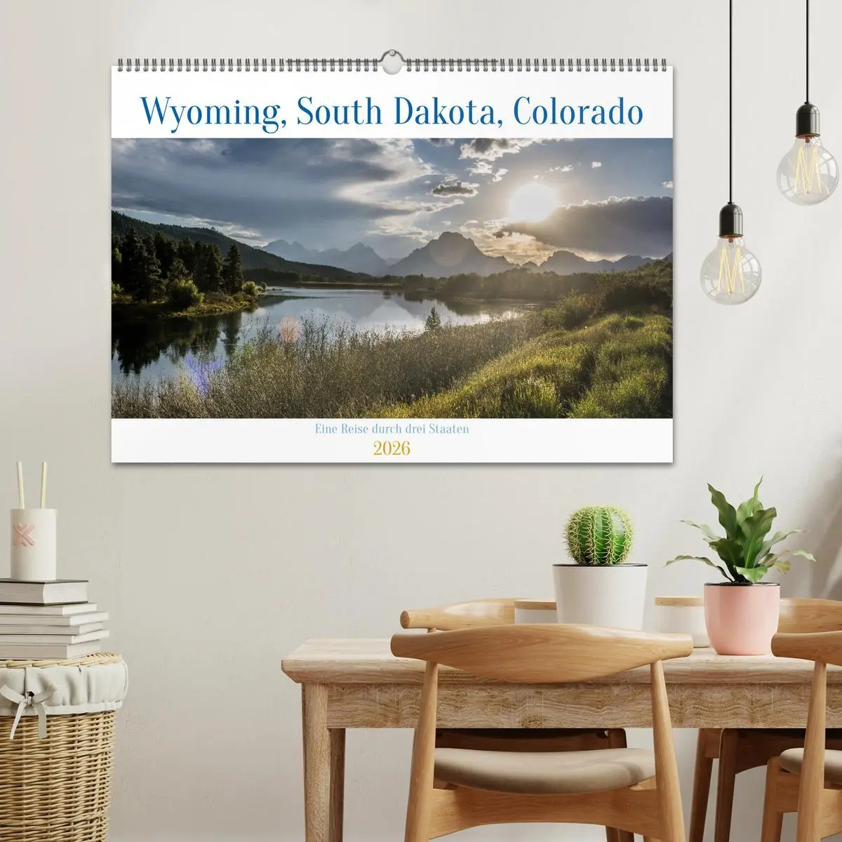 Bild: 9783457478127 | Wyoming, South Dakota Colorado (Wandkalender 2026 DIN A2 quer),...