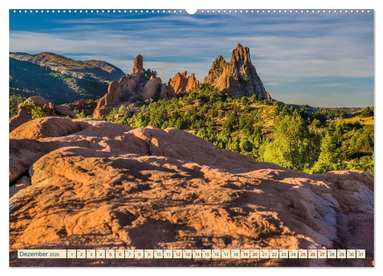 Bild: 9783457478127 | Wyoming, South Dakota Colorado (Wandkalender 2026 DIN A2 quer),...