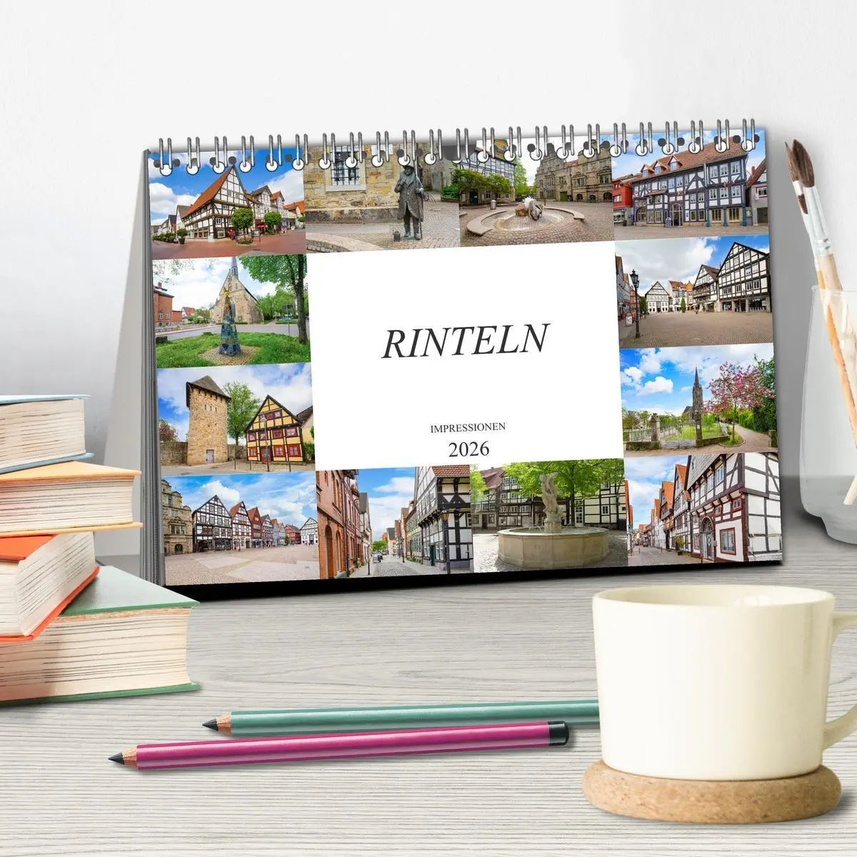 Bild: 9783457618127 | Rinteln Impressionen (Tischkalender 2026 DIN A5 quer), CALVENDO...