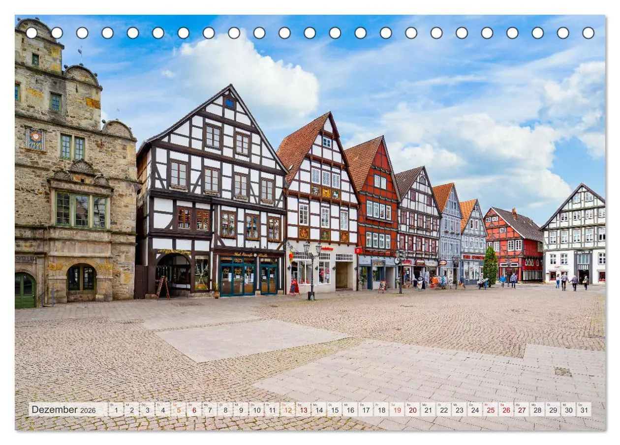Bild: 9783457618127 | Rinteln Impressionen (Tischkalender 2026 DIN A5 quer), CALVENDO...