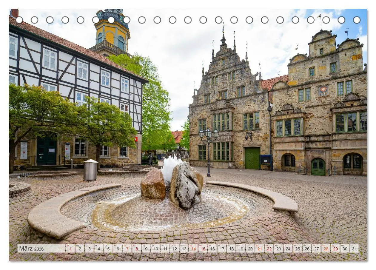 Bild: 9783457618127 | Rinteln Impressionen (Tischkalender 2026 DIN A5 quer), CALVENDO...