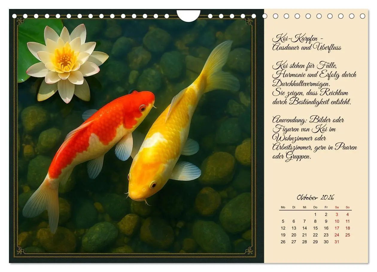 Bild: 9783516708127 | Feng Shui - Symbole für die Harmonie des Qi (Wandkalender 2026 DIN...