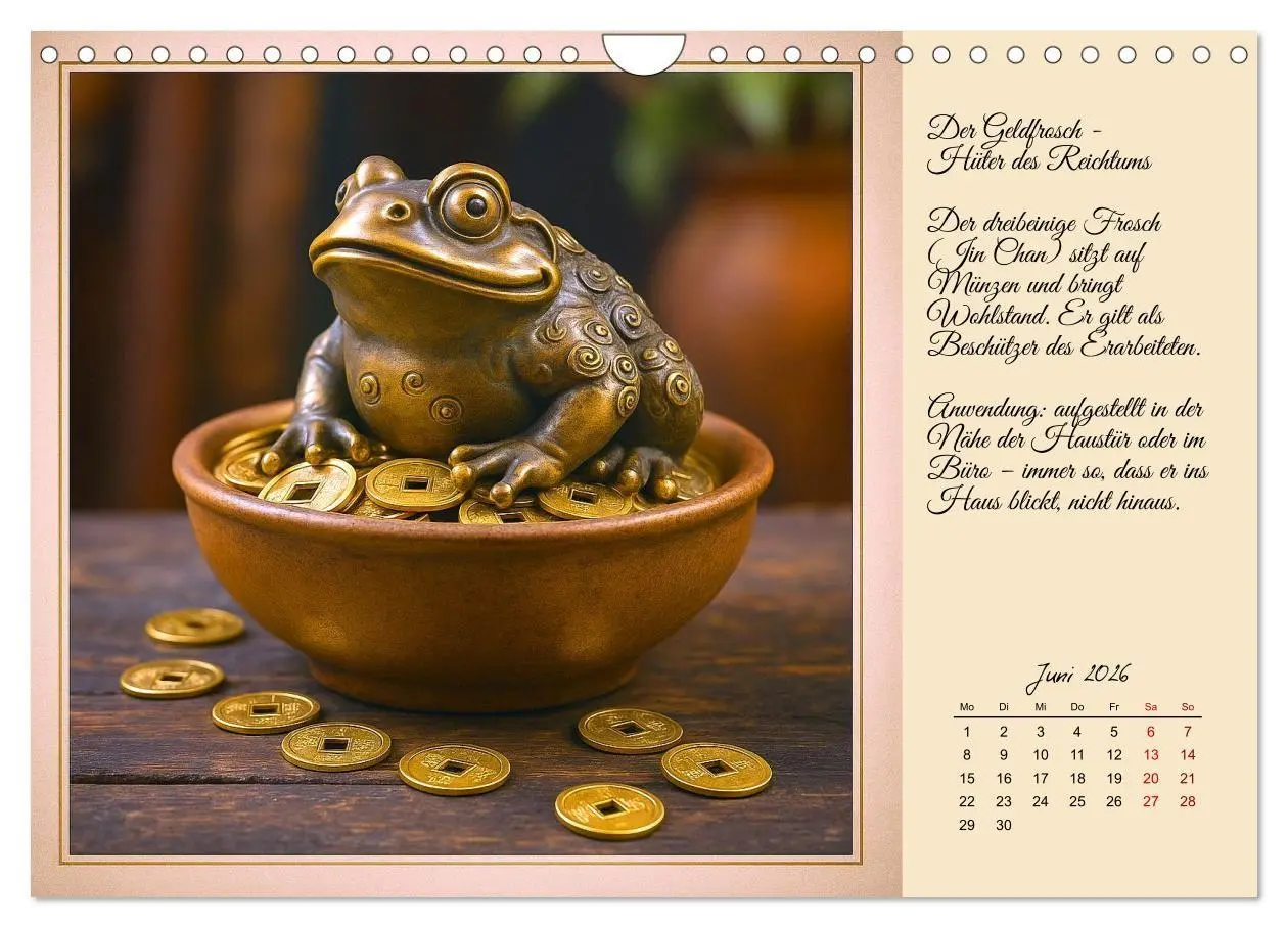 Bild: 9783516708127 | Feng Shui - Symbole für die Harmonie des Qi (Wandkalender 2026 DIN...