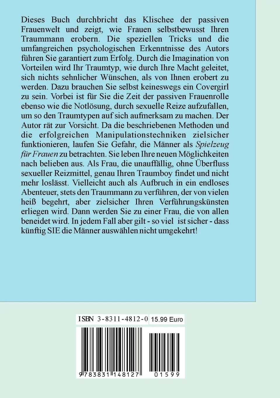 Rückseite: 9783831148127 | Frauenpower - Männer manipulieren und verführen | Nick Metarn | Buch