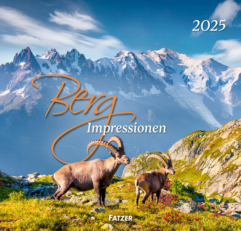 Cover: 9783866038127 | Berg-Impressionen 2025 | Wandkalender | Sonstiges | Deutsch | 2025