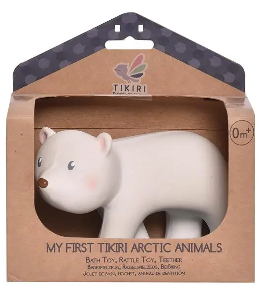 Cover: 4792247008227 | Rassel Eisbär Naturkautschuk | My First Rattle | 8594302 | TIKIRI