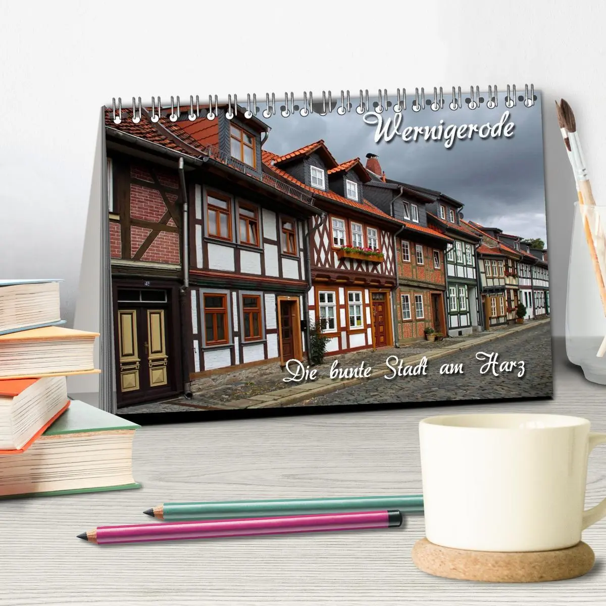 Bild: 9783516178227 | Wernigerode (Tischkalender 2026 DIN A5 quer), CALVENDO Monatskalender