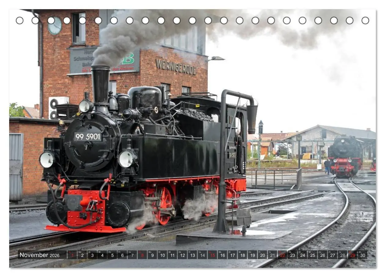 Bild: 9783516178227 | Wernigerode (Tischkalender 2026 DIN A5 quer), CALVENDO Monatskalender
