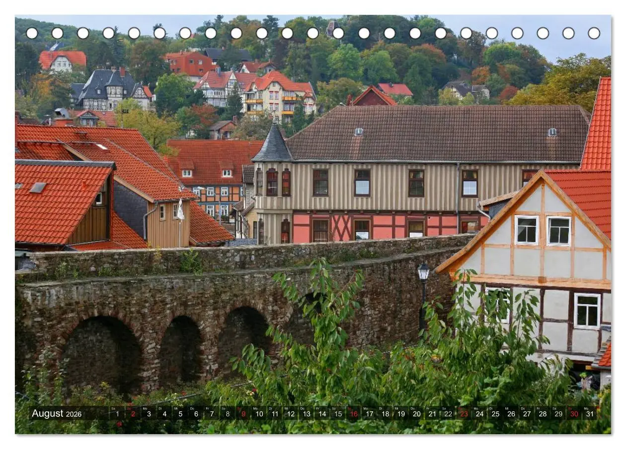 Bild: 9783516178227 | Wernigerode (Tischkalender 2026 DIN A5 quer), CALVENDO Monatskalender