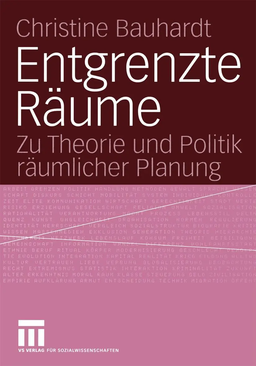 Cover: 9783810038227 | Entgrenzte Räume | Zu Theorie und Politik räumlicher Planung | Buch