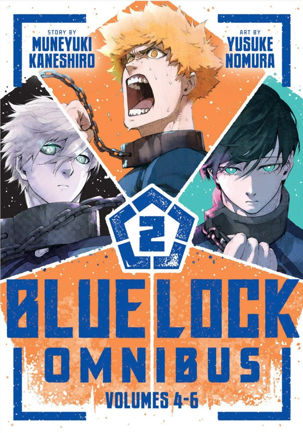 Cover: 9798888778227 | Blue Lock Omnibus 2 (Vol. 4-6) | Muneyuki Kaneshiro | Taschenbuch