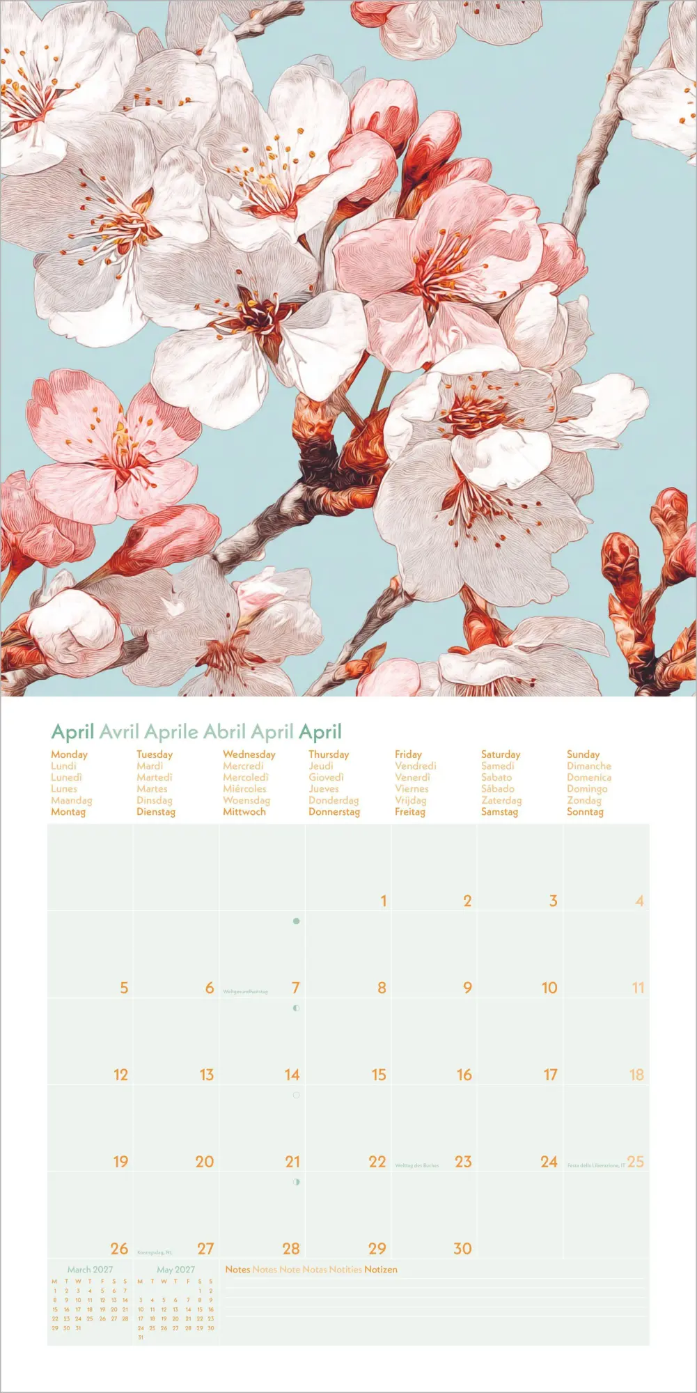 Bild: 4069095018327 | Floral 2027 | Neumann Verlage GmbH &amp; Co KG | Kalender | 14 S. | 2027