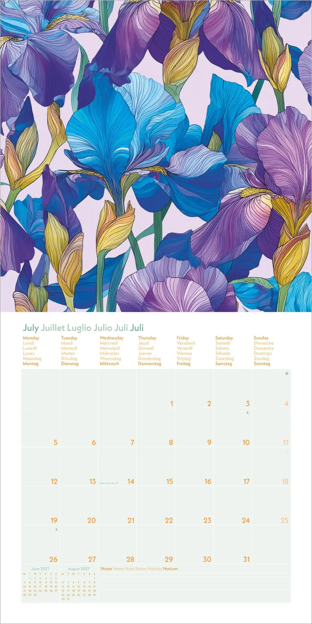 Bild: 4069095018327 | Floral 2027 | Neumann Verlage GmbH &amp; Co KG | Kalender | 14 S. | 2027