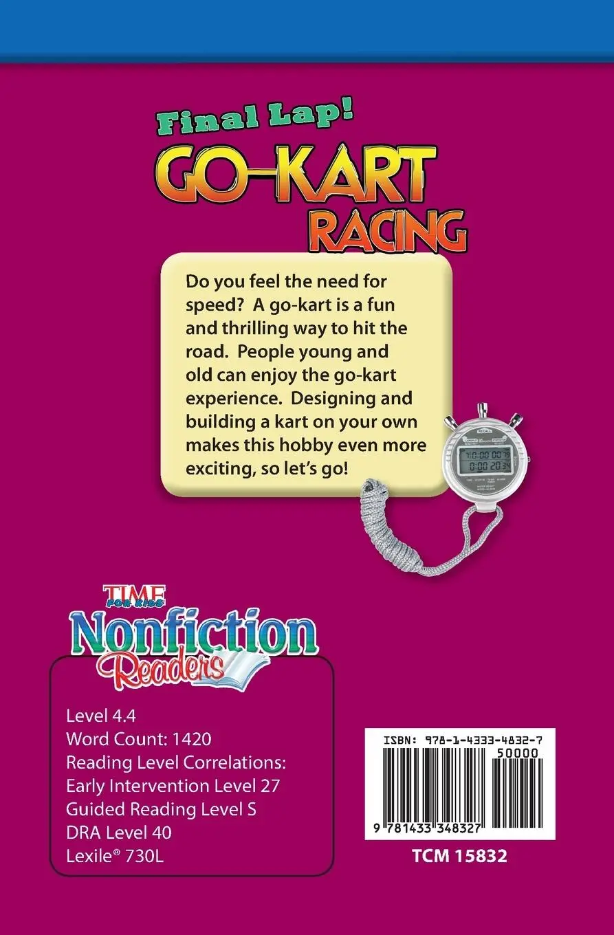 Rückseite: 9781433348327 | Final Lap! Go-Kart Racing | Christine Dugan | Taschenbuch | Englisch