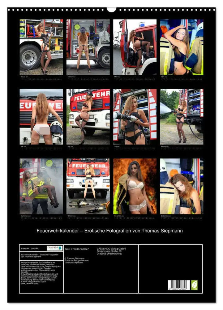 Bild: 9783457078327 | Feuerwehrkalender - Erotische Fotografien von Thomas Siepmann...