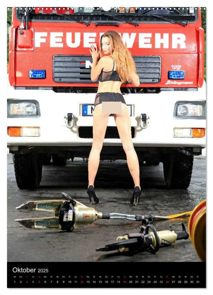 Bild: 9783457078327 | Feuerwehrkalender - Erotische Fotografien von Thomas Siepmann...