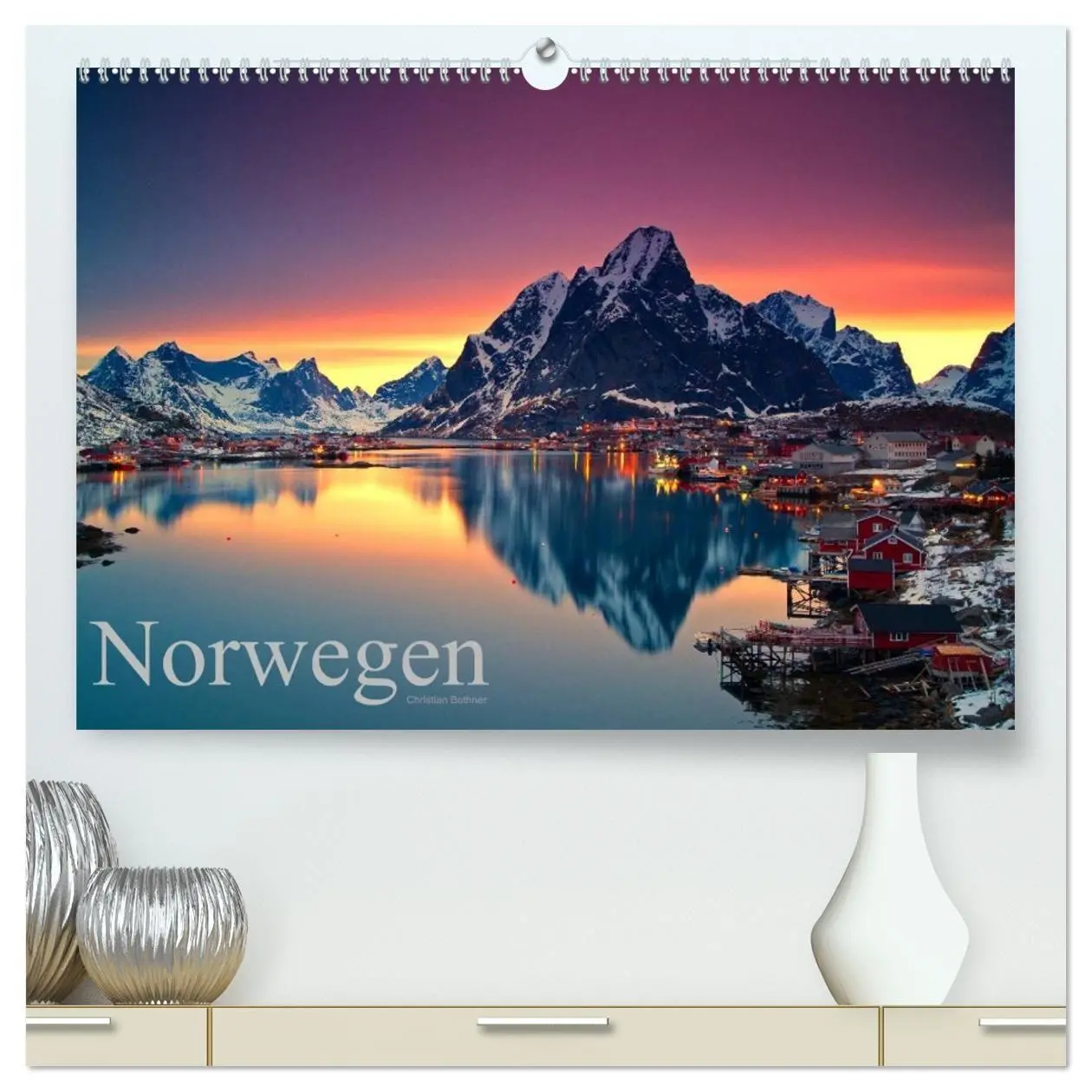 Cover: 9783594218327 | Norwegen (hochwertiger Premium Wandkalender 2027 DIN A2 quer),...