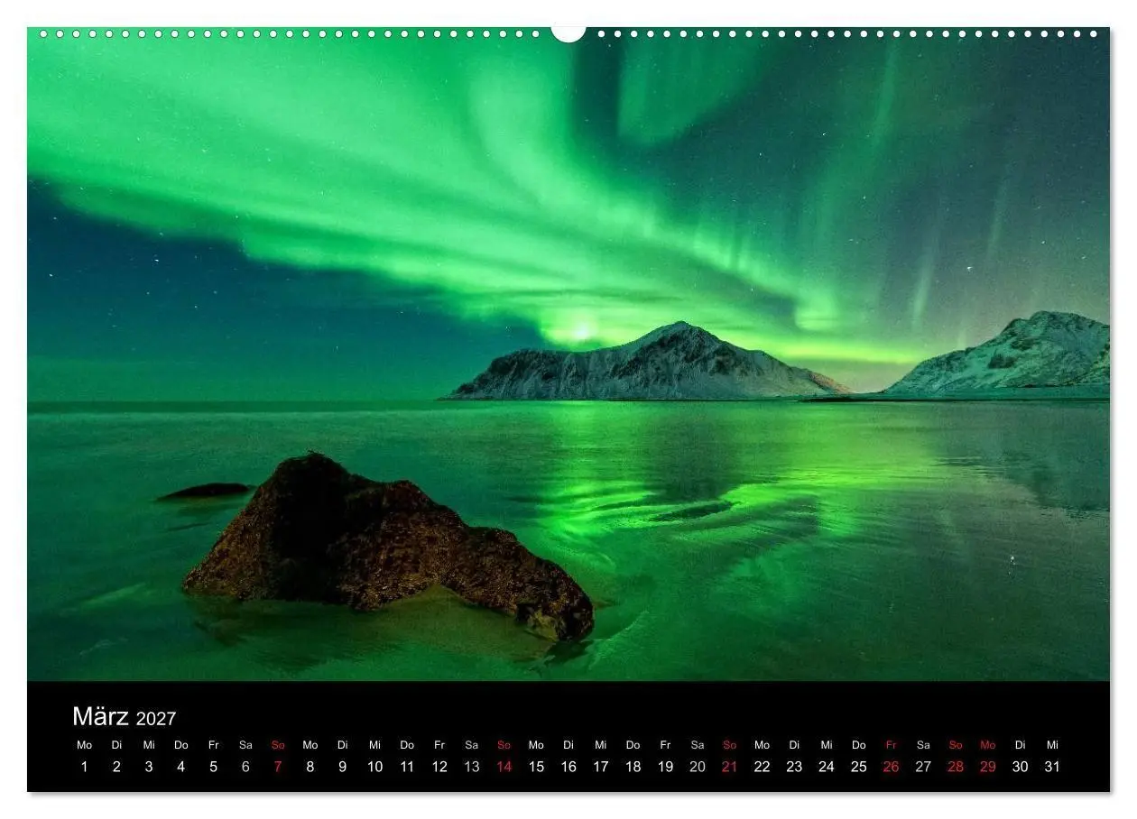 Bild: 9783594218327 | Norwegen (hochwertiger Premium Wandkalender 2027 DIN A2 quer),...