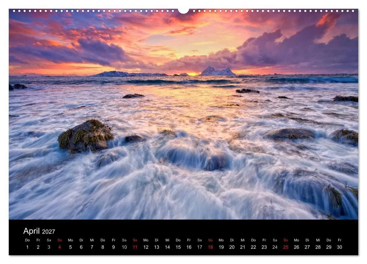 Bild: 9783594218327 | Norwegen (hochwertiger Premium Wandkalender 2027 DIN A2 quer),...