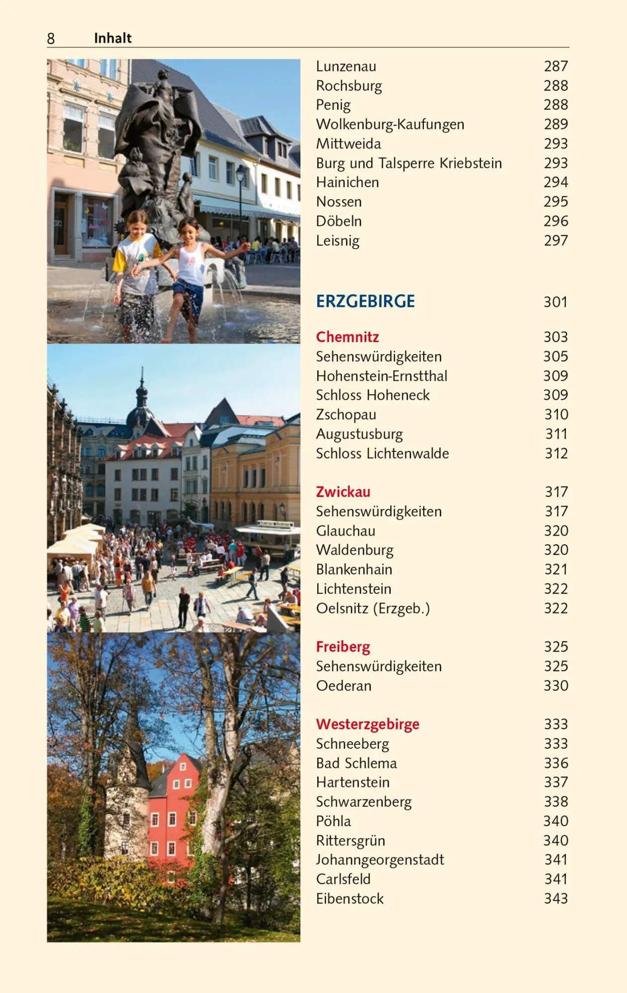 Bild: 9783897948327 | TRESCHER Reiseführer Sachsen | Bernd Wurlitzer (u. a.) | Taschenbuch