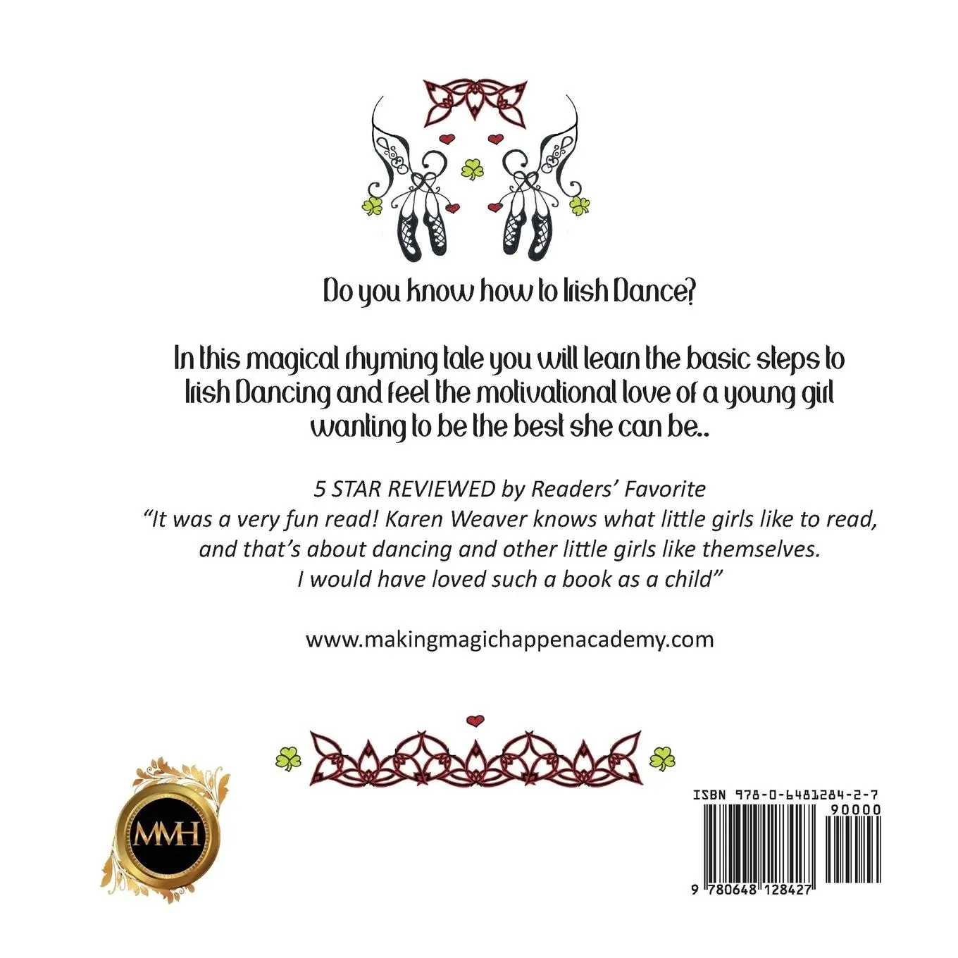 Rückseite: 9780648128427 | Irish Dancing Girl | Karen Weaver | Taschenbuch | Englisch | 2017