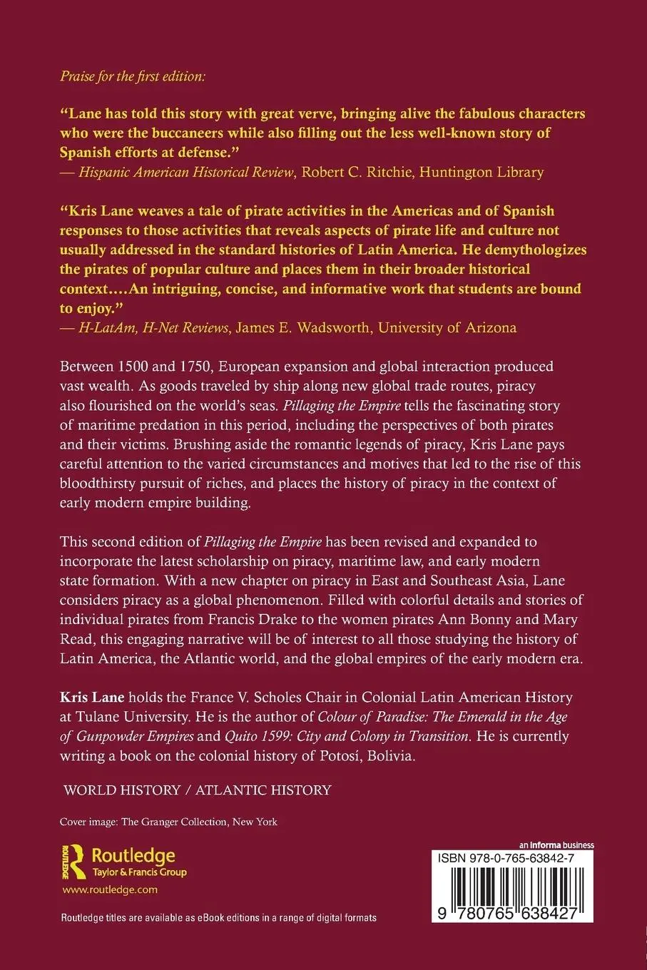Rückseite: 9780765638427 | Pillaging the Empire | Global Piracy on the High Seas, 1500-1750