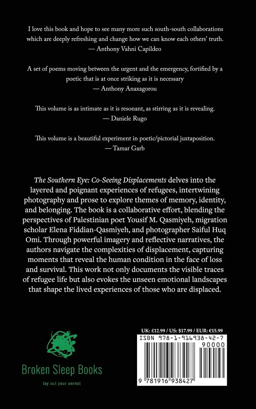 Rückseite: 9781916938427 | The Southern Eye | Co-Seeing Displacements | Qasmiyeh (u. a.) | Buch