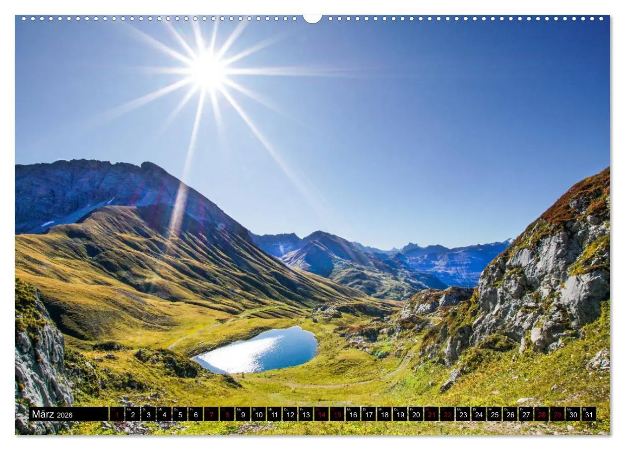 Bild: 9783457758427 | Wunderschönes Lechtal (Wandkalender 2026 DIN A2 quer), CALVENDO...