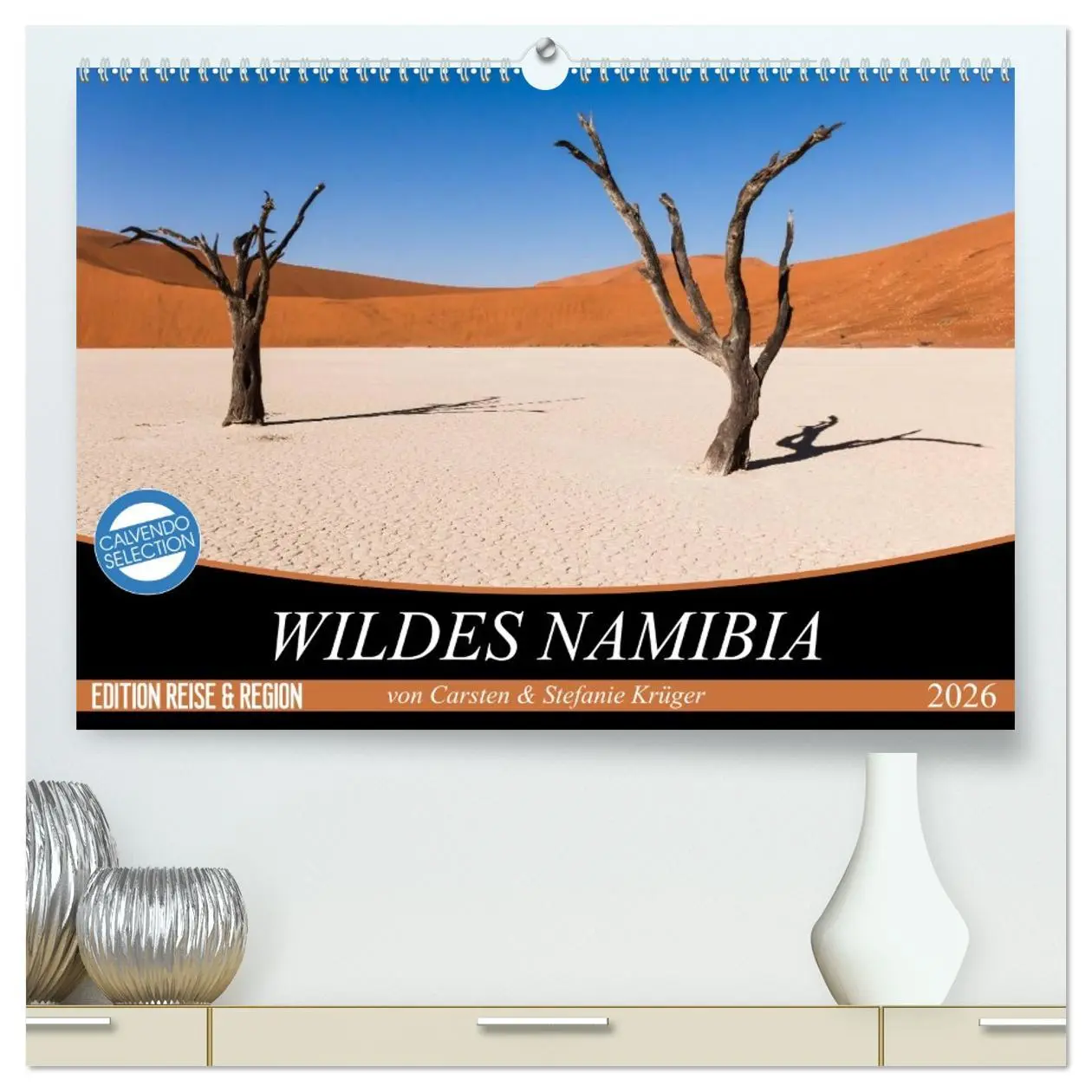 Cover: 9783516158427 | Wildes Namibia (hochwertiger Premium Wandkalender 2026 DIN A2...