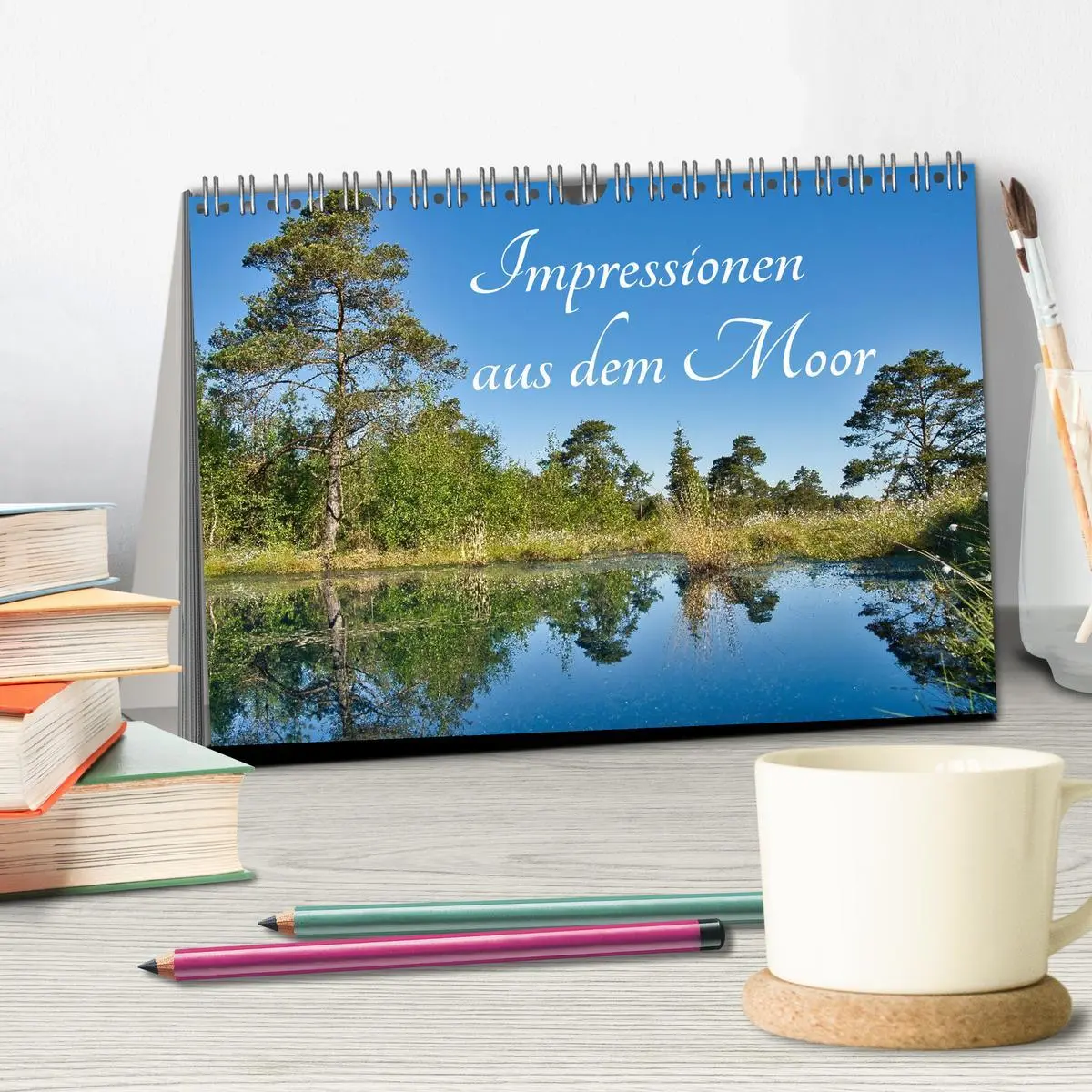 Bild: 9783516608427 | Impressionen aus dem Moor (Tischkalender 2026 DIN A5 quer),...