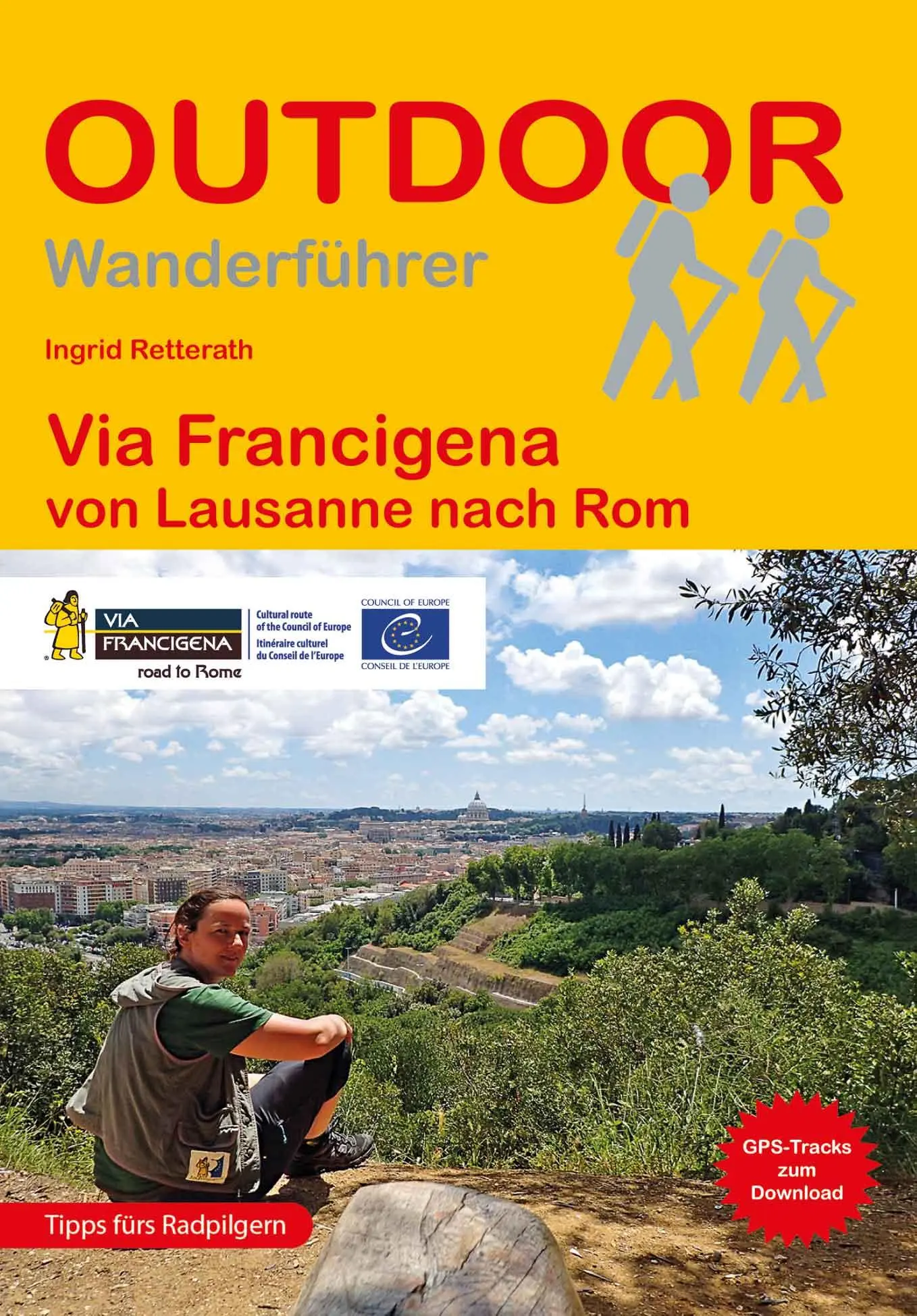 Cover: 9783866868427 | Via Francigena von Lausanne nach Rom | Ingrid Retterath | Taschenbuch
