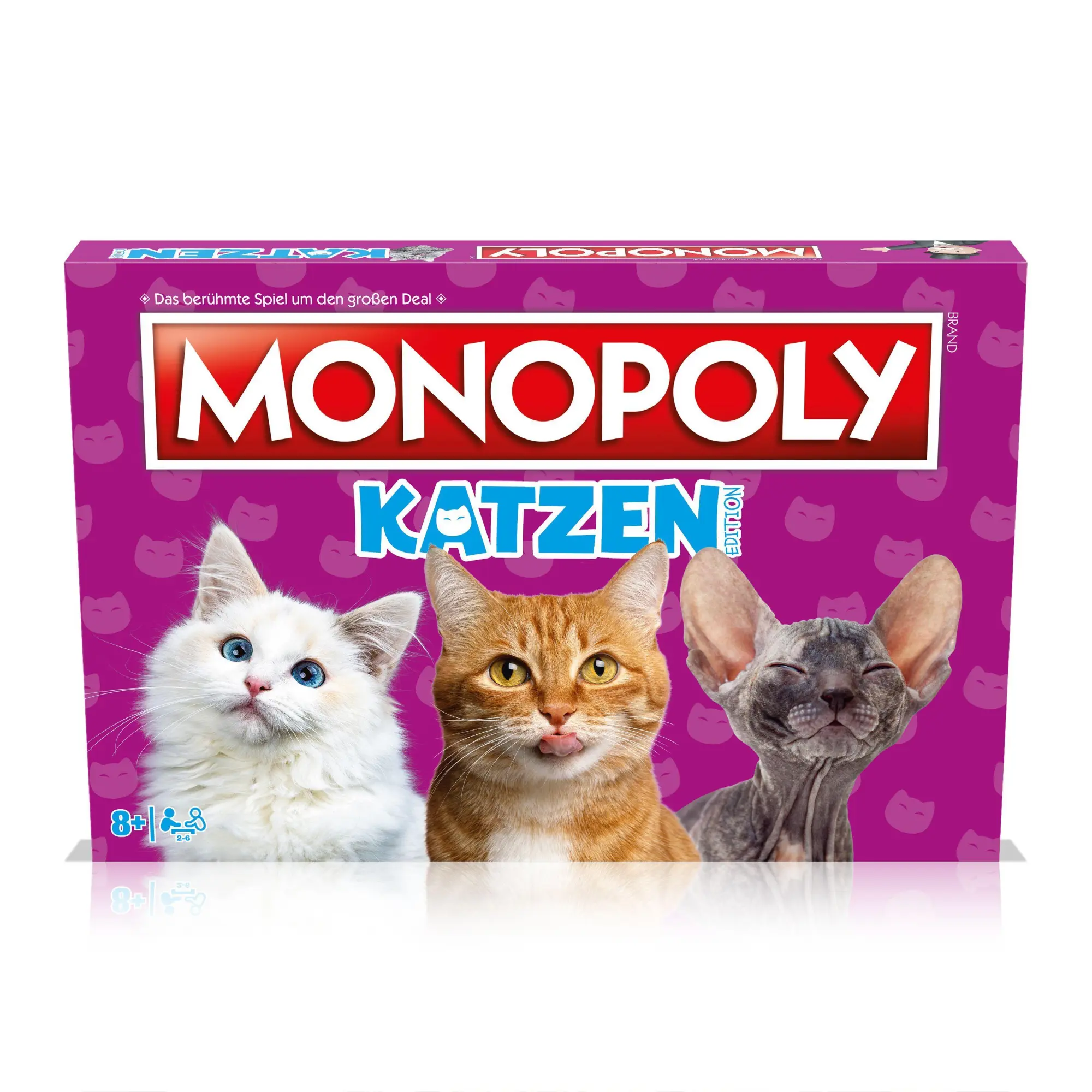 Cover: 4035576048527 | Monopoly Katzen | Spiel | Brettspiel | Deutsch | 2022 | Winning Moves