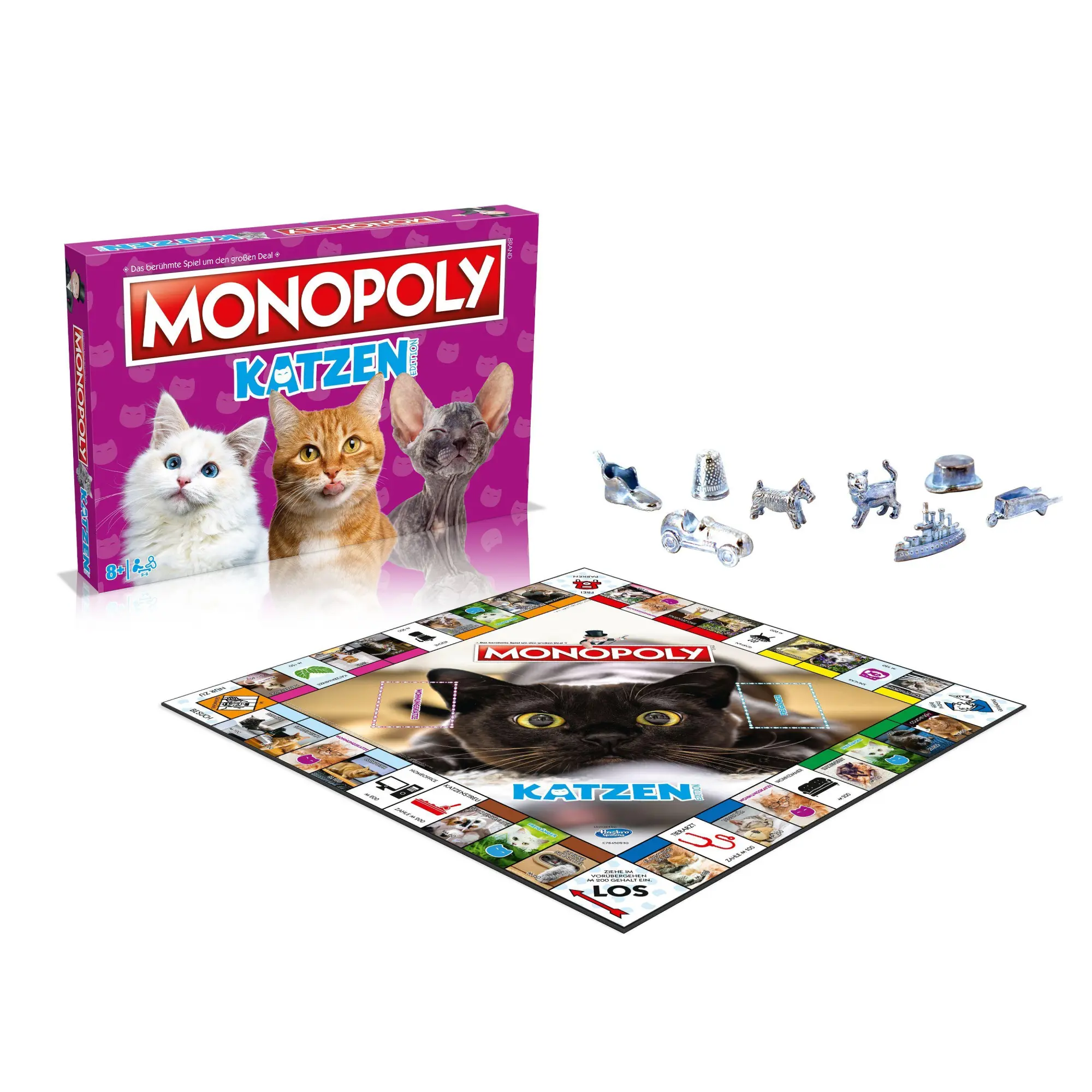 Bild: 4035576048527 | Monopoly Katzen | Spiel | Brettspiel | Deutsch | 2022 | Winning Moves