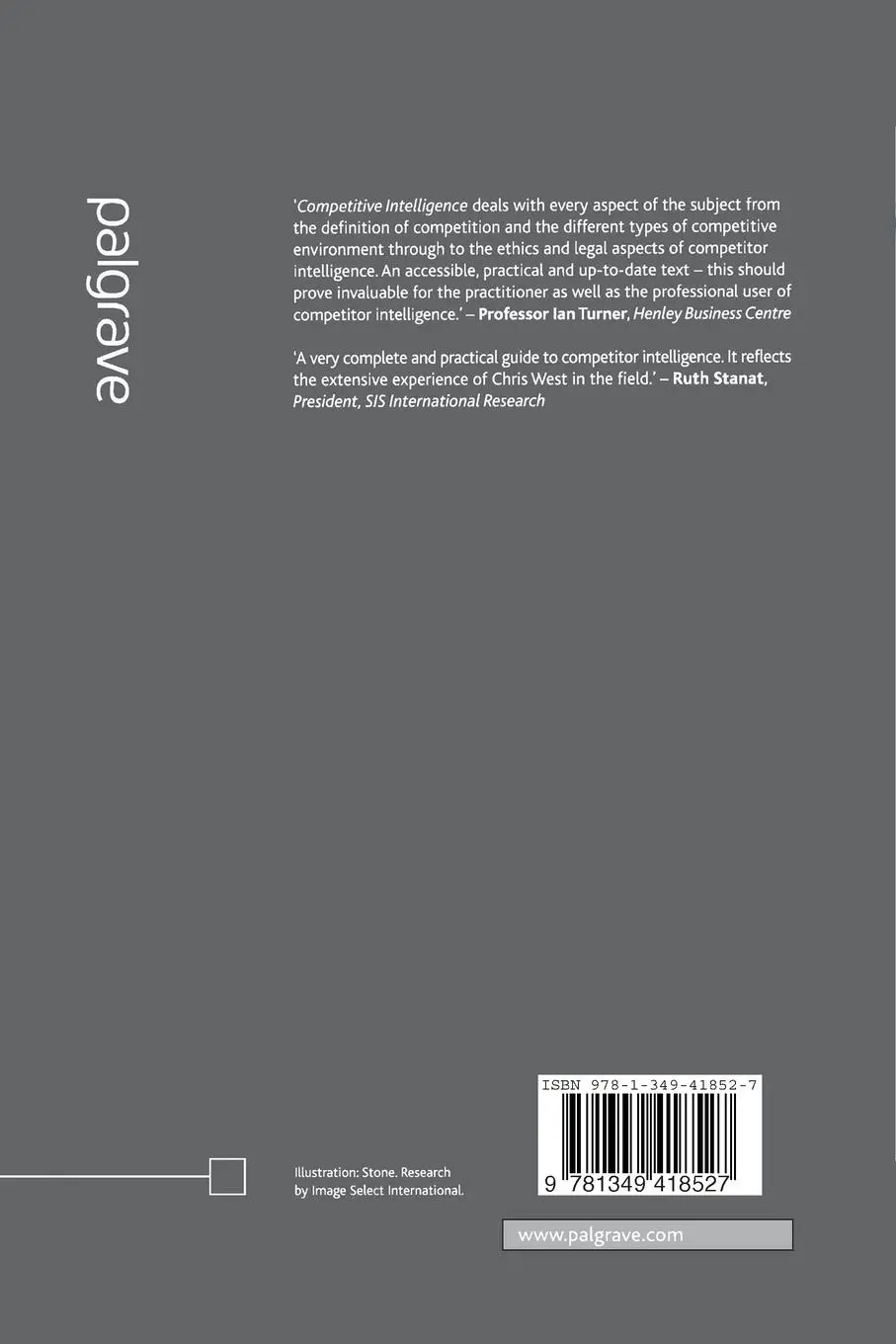 Rückseite: 9781349418527 | Competitive Intelligence | C. West | Taschenbuch | xv | Englisch