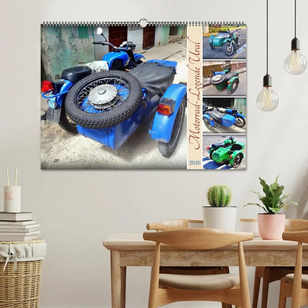 Bild: 9783457508527 | Motorrad-Legende Ural (Wandkalender 2026 DIN A2 quer), CALVENDO...