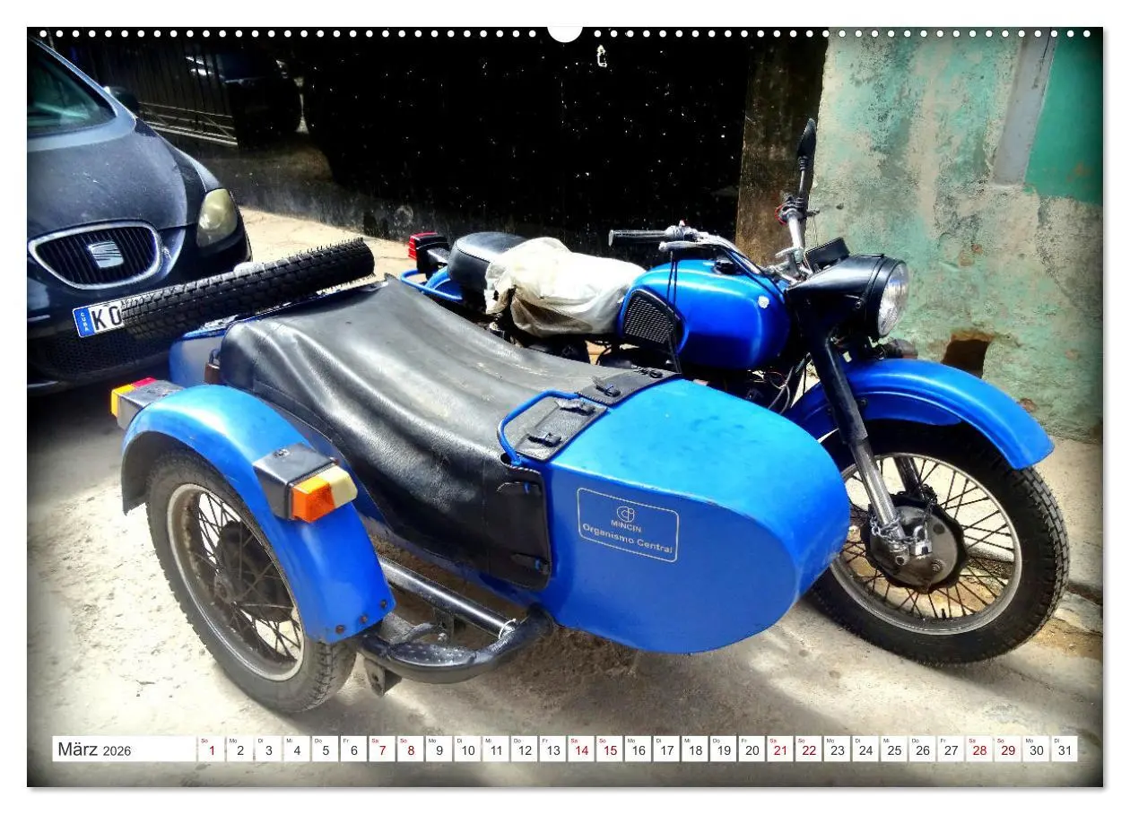 Bild: 9783457508527 | Motorrad-Legende Ural (Wandkalender 2026 DIN A2 quer), CALVENDO...