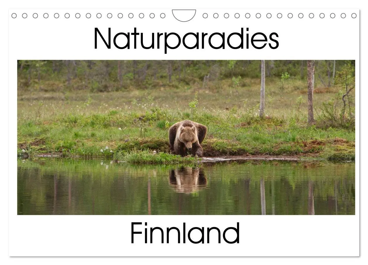 Cover: 9783516078527 | Naturparadies Finnland (Wandkalender 2026 DIN A4 quer), CALVENDO...