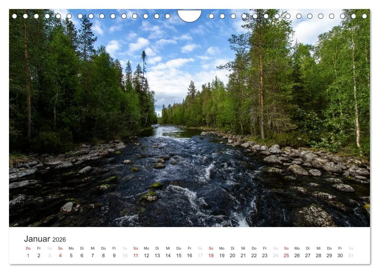 Bild: 9783516078527 | Naturparadies Finnland (Wandkalender 2026 DIN A4 quer), CALVENDO...