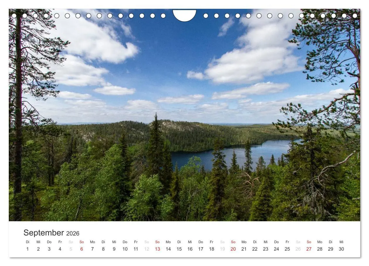 Bild: 9783516078527 | Naturparadies Finnland (Wandkalender 2026 DIN A4 quer), CALVENDO...
