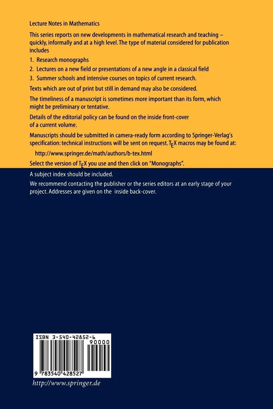 Rückseite: 9783540428527 | Lectures on Amenability | Volker Runde | Taschenbuch | xiv | Englisch