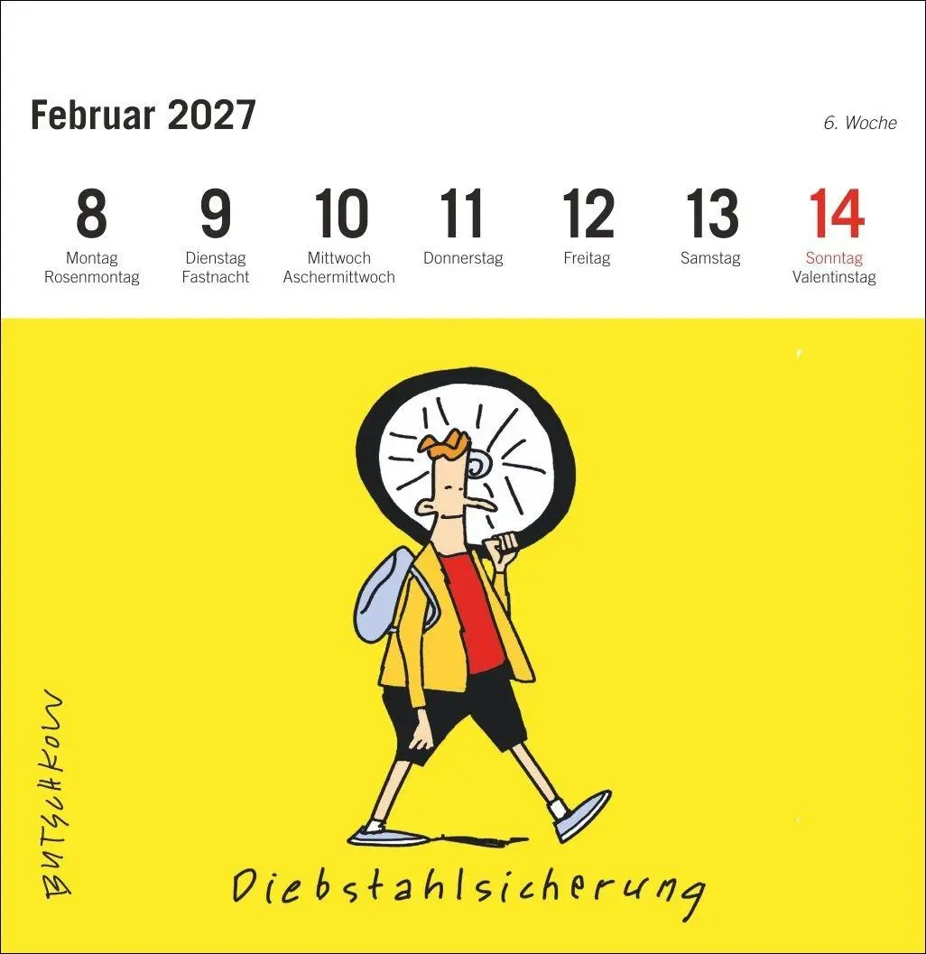 Bild: 9783756418527 | Peter Butschkow: Fahrrad unser Premium-Postkartenkalender 2027 | 54 S.