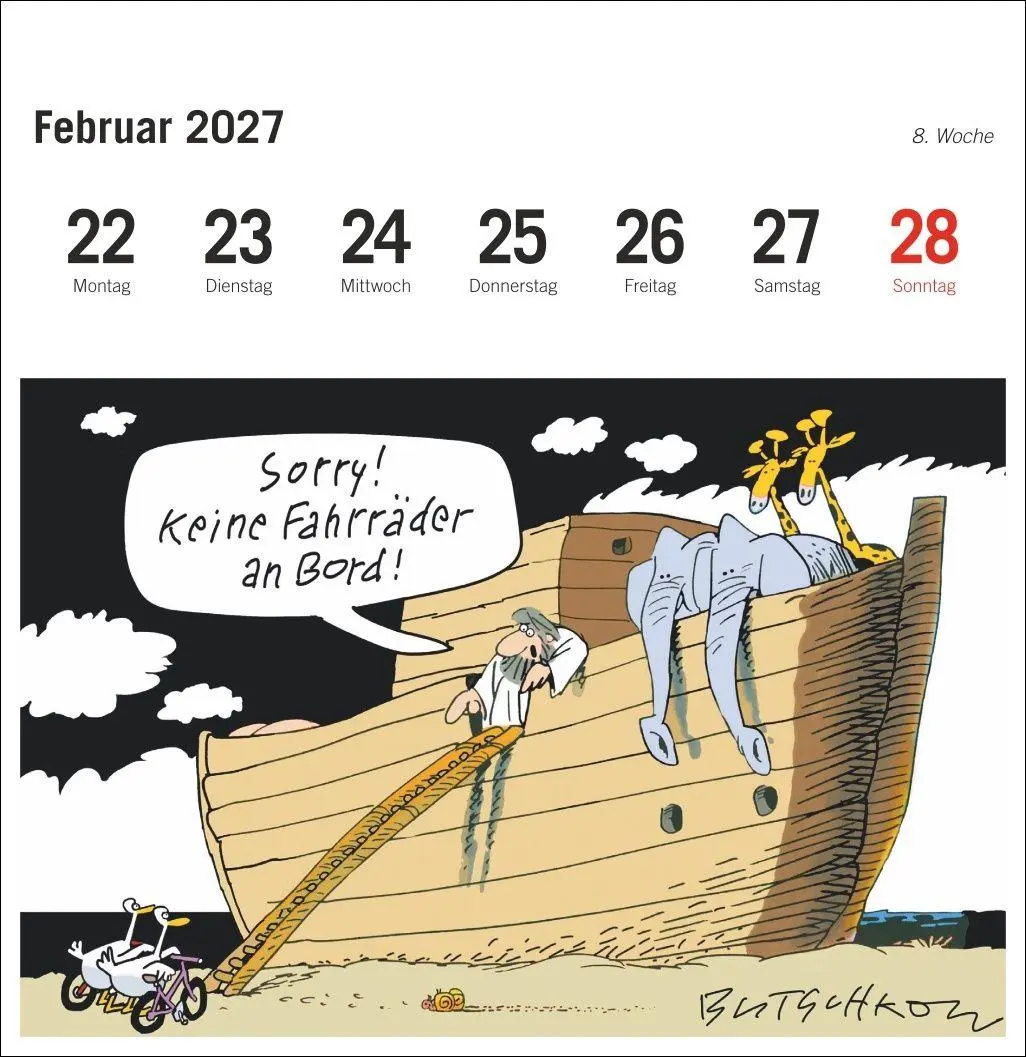 Bild: 9783756418527 | Peter Butschkow: Fahrrad unser Premium-Postkartenkalender 2027 | 54 S.